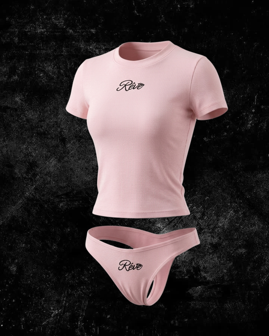 Baby Blush T-Shirt & Panties